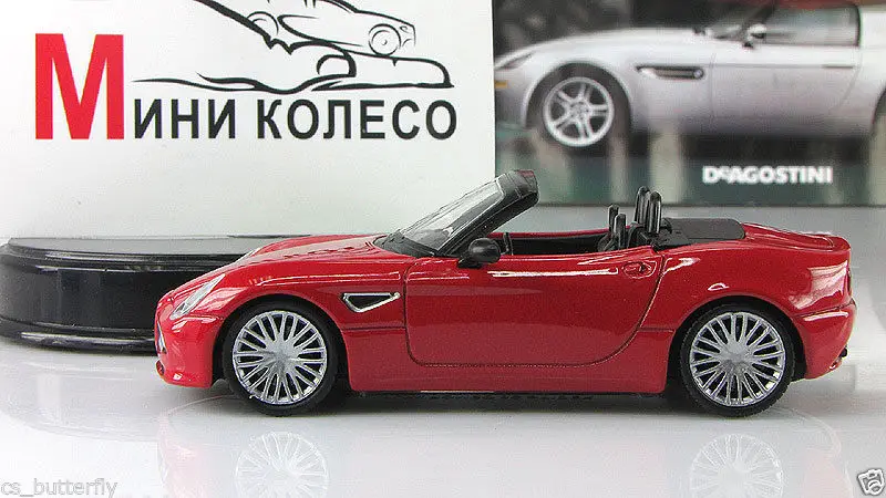 Оригинальная фабричная 1:43 Alfa Romeo 8C SPIDER boutique игрушечная машинка из сплава для детей, детские игрушки, модель в подарок, оригинальная коробка