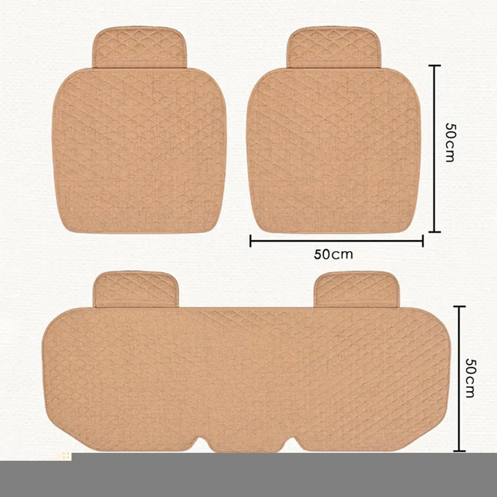 

Car Seat Cover Protective Linen Cover Breathable Protective Pad Universal Size For Car Care Coprisedili Auto Car Seat Protector