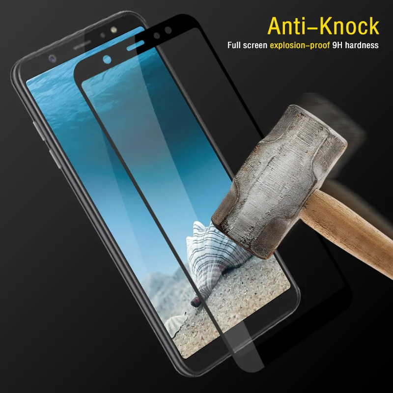 Rotective стекло для Samsung Galaxy A3 A5 A7 2016 закаленное Tremp Samsun Galax A6 + A8 Star 2018 защита экрана |