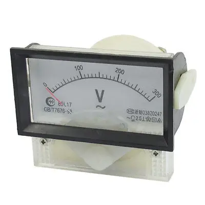 

85L17 AC 0-300V 150V 250V 450V 500V Analog Volt Voltage Voltmeter Meter Panel 1PC