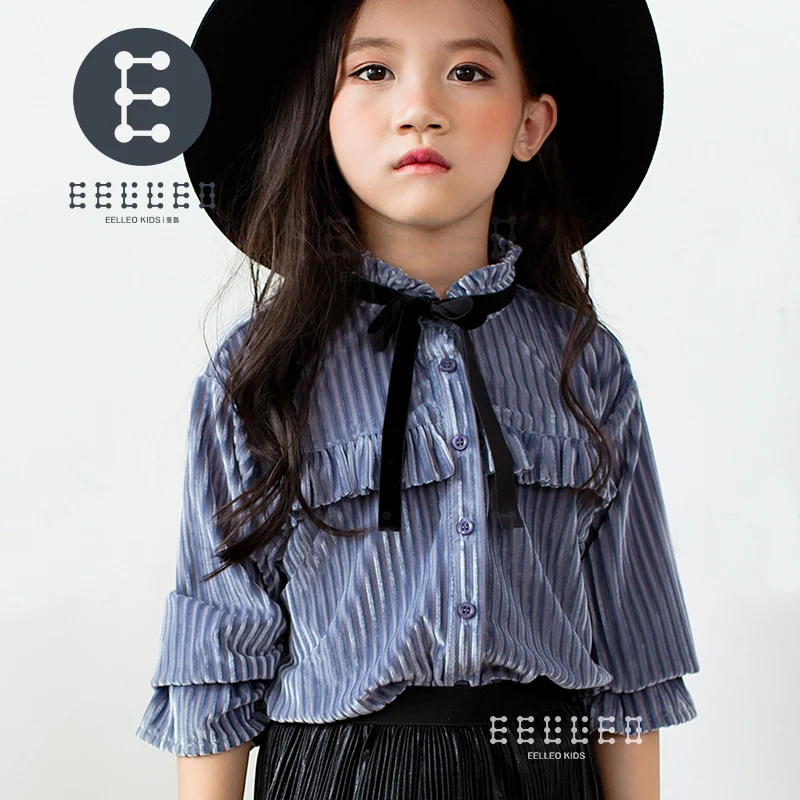 

2017 New Girl Shirt Brand Children Clothing High Quality Girls Blouses Full Sleeve Kids Clothes For Girls Baby Clothes