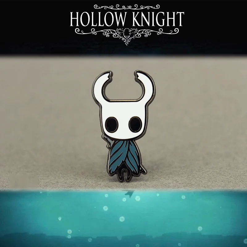 

Game Hollow Knight Enamel Pin Wanderer Lapel Hornet Cosplay Badge Metal Brooch