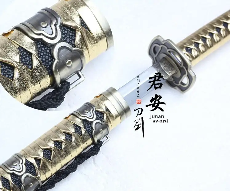S0418 ONLINE GAME ANIME TOUKEN RANBU GRANDPA MIKAZUKI MUNECHIKA SWORD GOLD VERSION 41&quot | Игрушки и хобби
