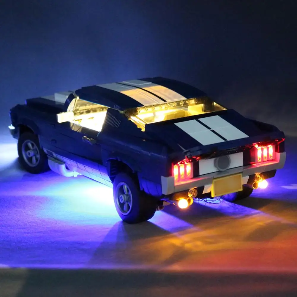 Светодиодный светильник для Ford Mustang строительный блок совместимый с 21047|Блочные