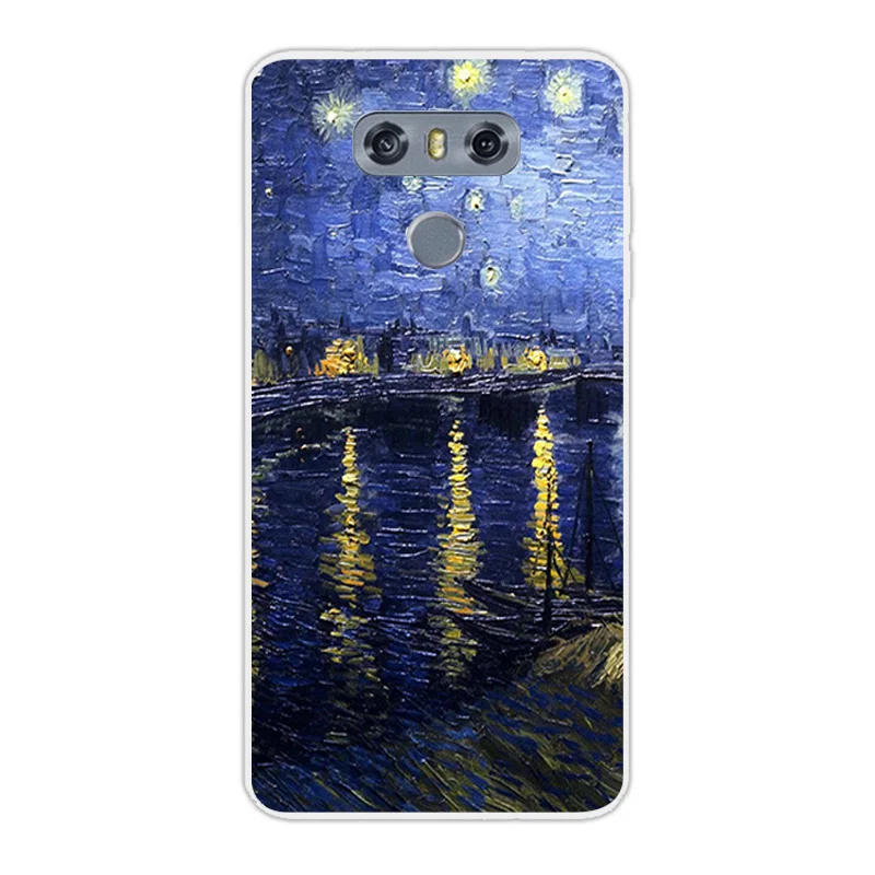 Чехол для LG G6 TPU чехол LGG6 Ультратонкий G 6 H870 H871 H872 H873 5 7 дюймов Забавный телефона с
