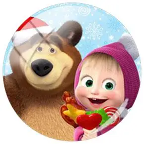 MS88 JWEIJIAO мультфильм аниме Litte девушка и животное большой коричневый Медведь DIY стекло кабошон узор купол демонстрационная плоская задняя часть ювелирных изделий - Цвет: MS88
