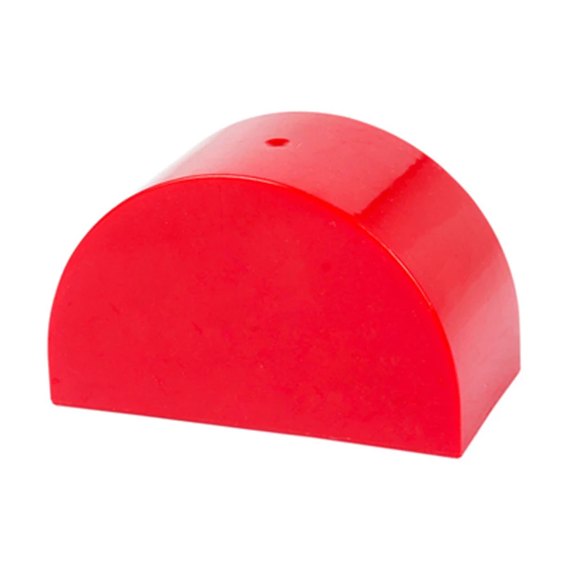 

Diy 6pcs/lot 1X2dots Arched Bricks Large Particle Building Blocks Accessory Toys For Children