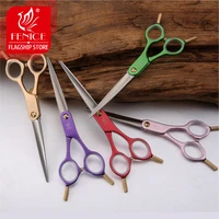 fenice aluminium handle pet grooming scissors cutting straight shears very light weight and size 6 0 inch free shipping