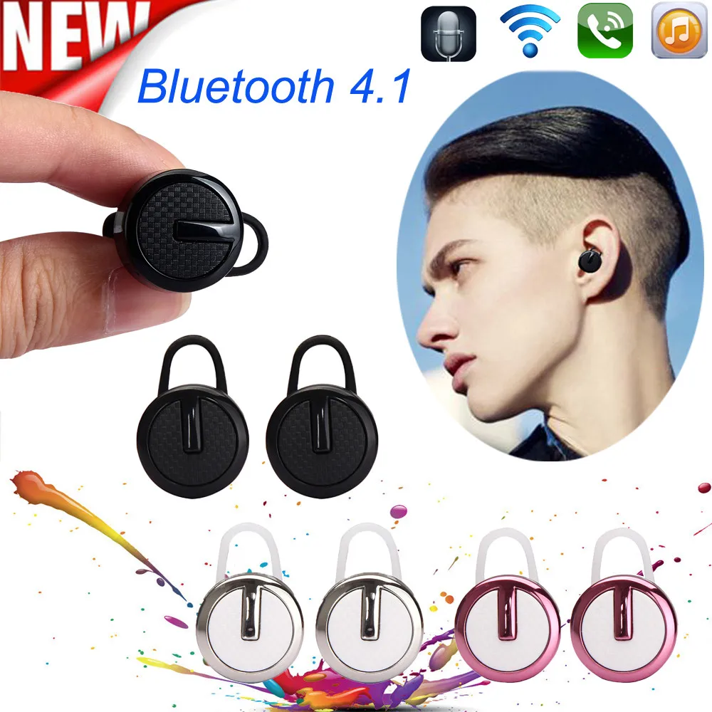 Беспроводные мини-наушники Bluetooth спортивные басовые наушники с микрофоном True Bass