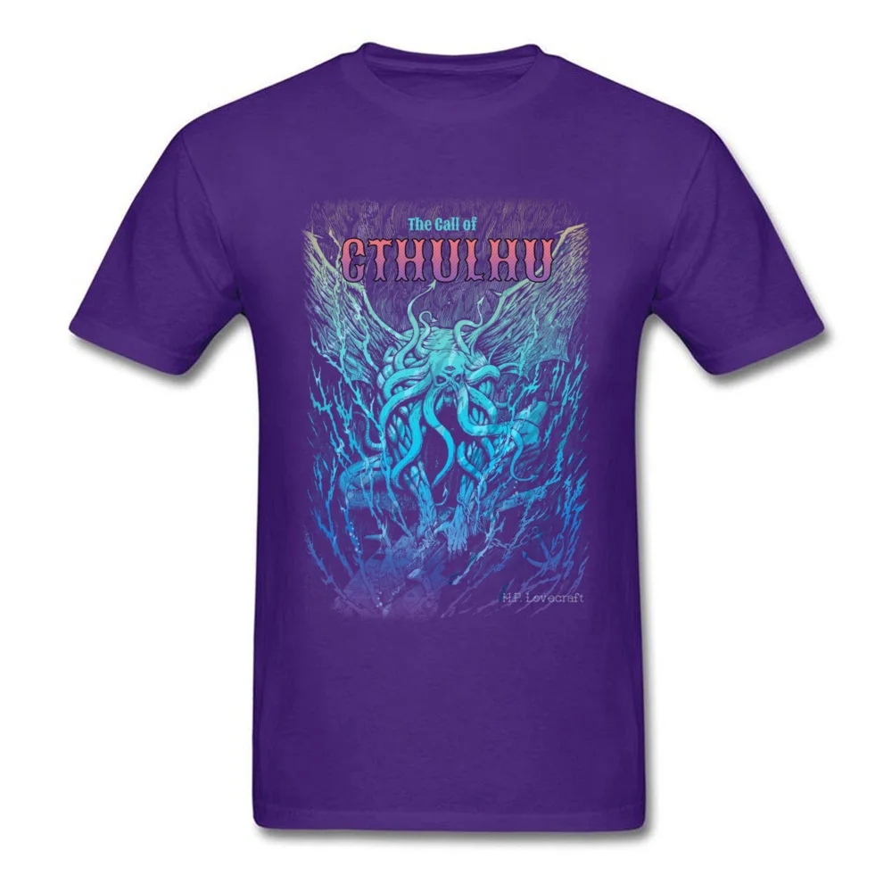 Мужские футболки с изображением зверя Cthulhu крутая новинка футболка монстра