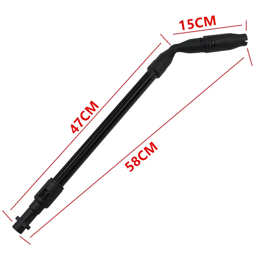 Пистолет для мойки под давлением струйная копье Копье для Karcher K2 K3 K4 K5 K6 K7 стиральная машина Регулируемая кривая палочка