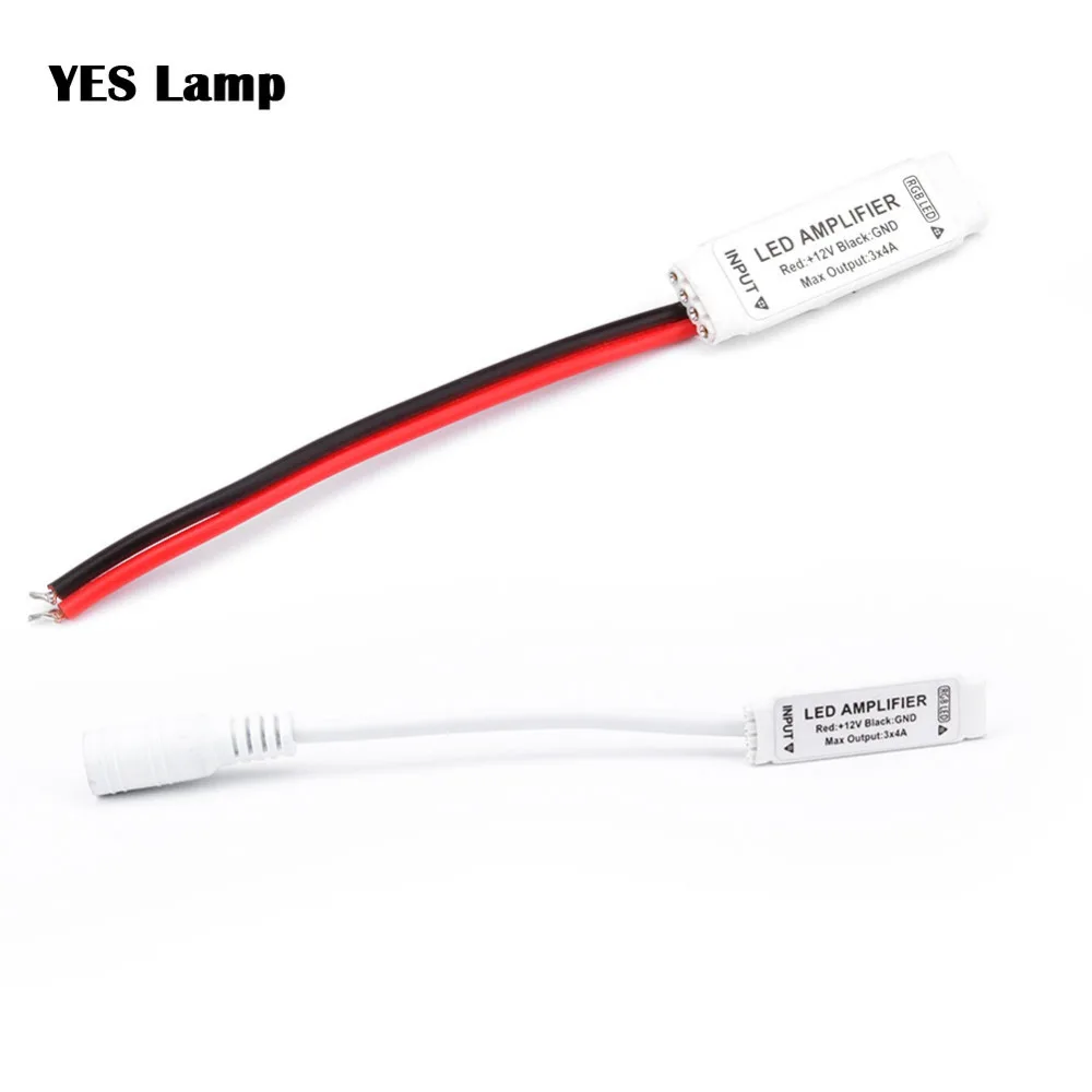 DC12V мини светодиодный контроллер усилителя для rgb светильник полоска усилитель