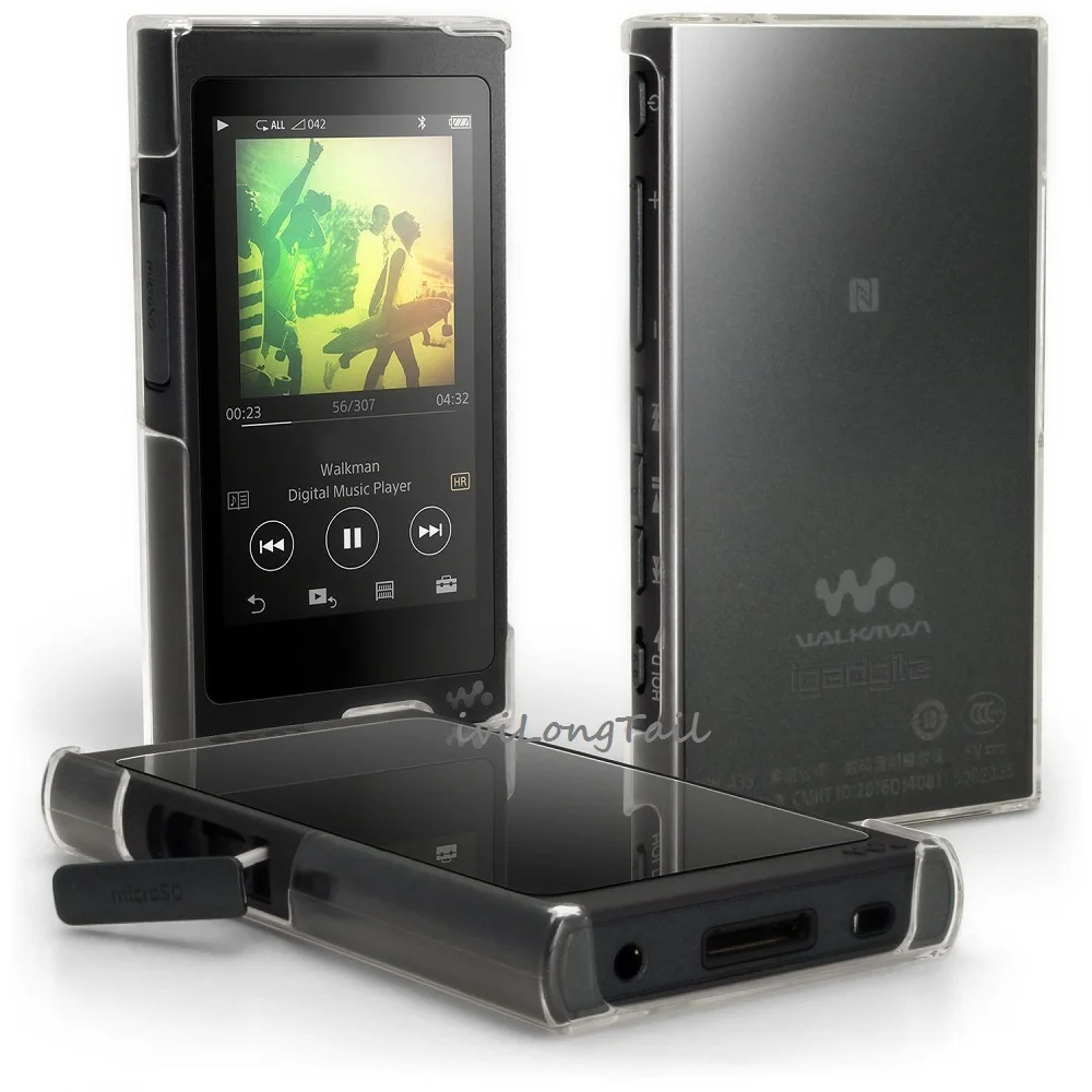 Для sony Walkman СЗ A35 A36 A37 случае mp3 Кристалл Обложка A35HN A36HN A37HN NW-A35 музыкальный плеер