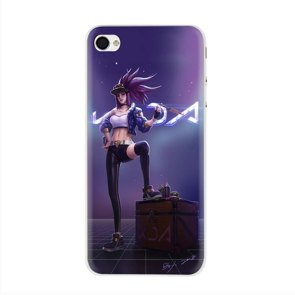 H12 Лига Легенд kda kaisa жесткий чехол для телефона для iPhone 5 5S 6 6s 7 8 plus X XR XS 11 Pro Max - Цвет: H12
