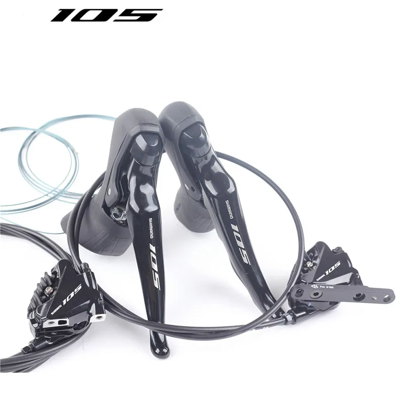 Shimano 105 R7000 ST-R7020 BR-R7070 гидравлические дисковые тормоза дорожного велосипеда 11 s