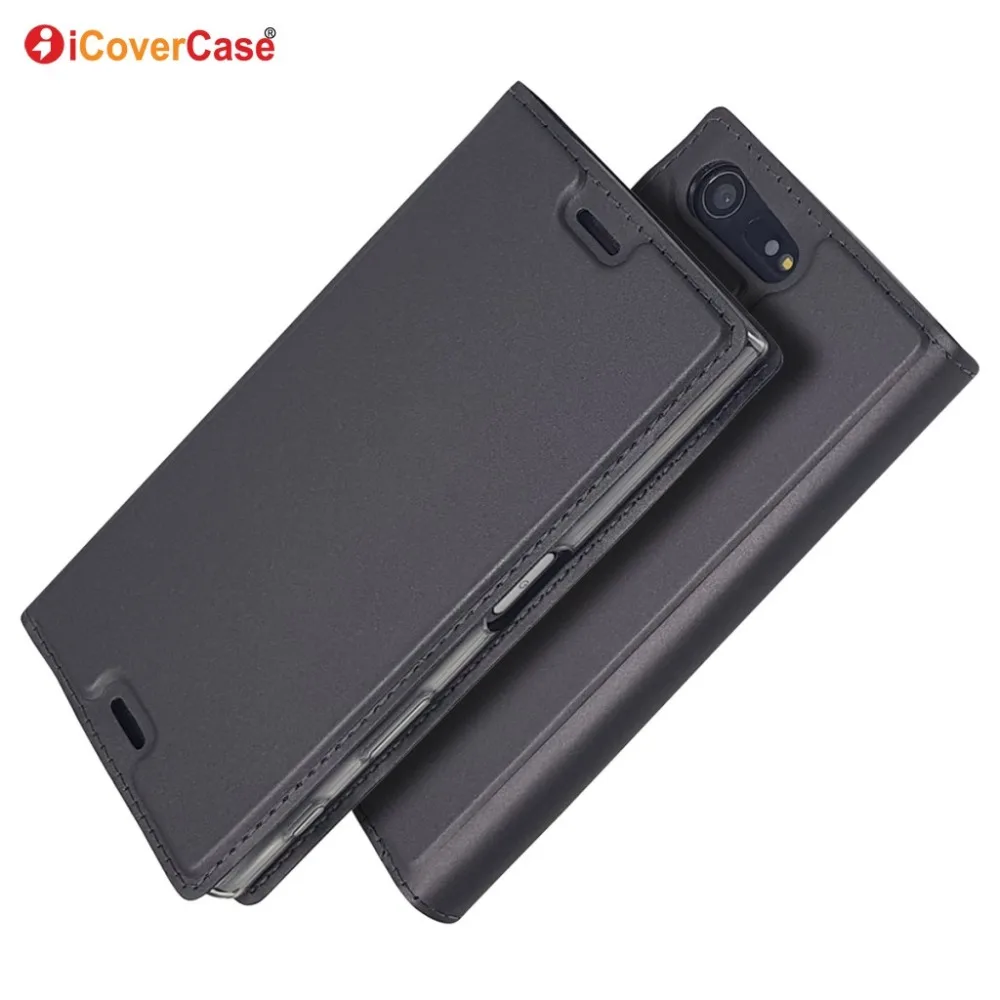 

Чехол-книжка для sony xperia X Compact, из искусственной кожи, с магнитной застежкой