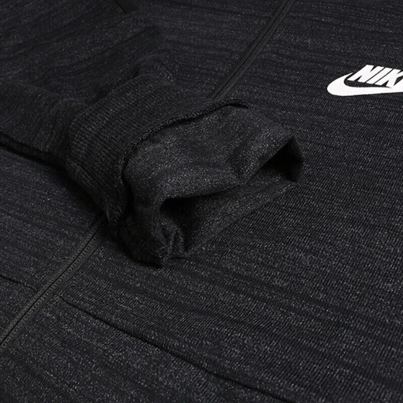 Оригинальный Новое поступление 2018 Nike NSW AV15 HOODIE FZ вязать Для мужчин куртка с