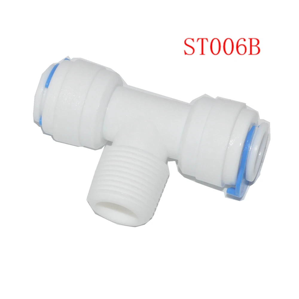 1/4 &quotПапа 3/8 OD 3/8ODHose тип T быстрое соединение RO водяной разъем соединительные
