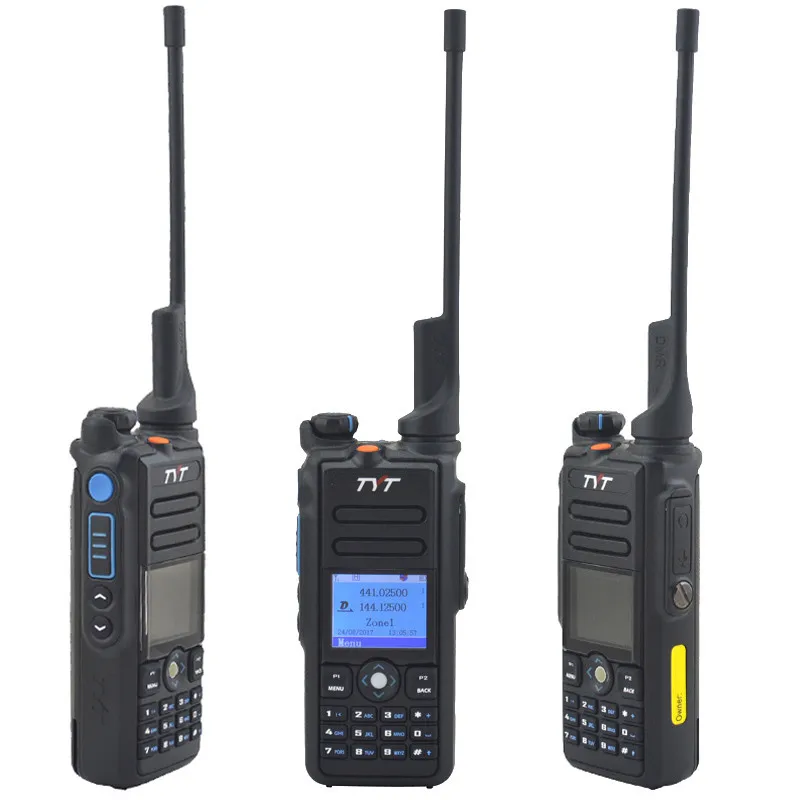 2 шт. Новый TYT MD 2017 MD2017 IP65 5 Вт Водонепроницаемый двухдиапазонный УКВ/UHF 136 174/400 480 МГц