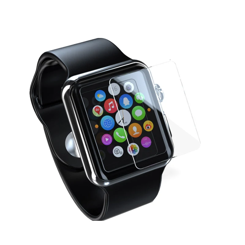 2.5D High clear 9h shockproof for apple watch 4 40/44mm 3 2 38/42mm smart tempered glass screen protector |