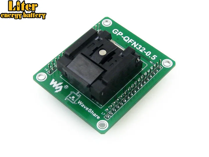GP QFN32 0.5 B = MLF32 Enplas IC тестовая розетка программирующий Адаптер 0 5 мм Шаг с QFN 32 (40) BT