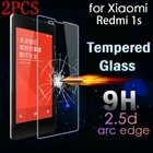 2 шт. закаленное стекло для Xiaomi Redmi 1s Защита для экрана закаленная Защитная пленка для Redmi 1s стекло
