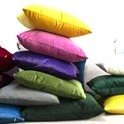 Многоцветная бархатная наволочка, чехол для подушки, милый мягкий чехол для подушки, без набивки