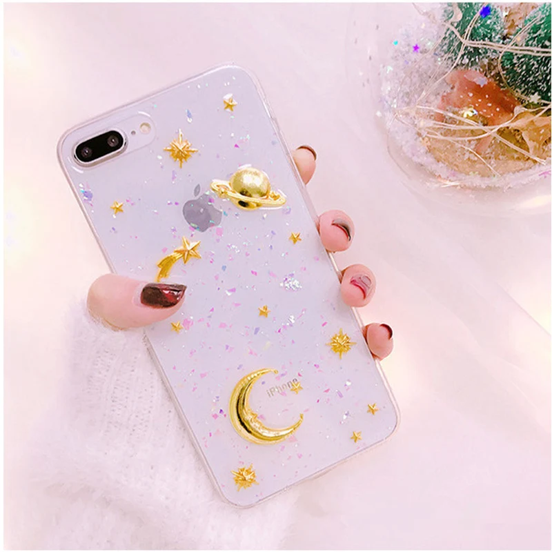 Dream блеск планета X Apple6 мобильный телефон оболочки IPhone6s/7 plus/8 личность Силиконовый