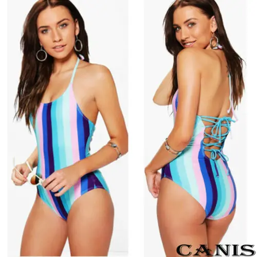 

Sexy Women's One-Piece Bikini Monokini Swimwear Swimsuit Beach Swimming Costume