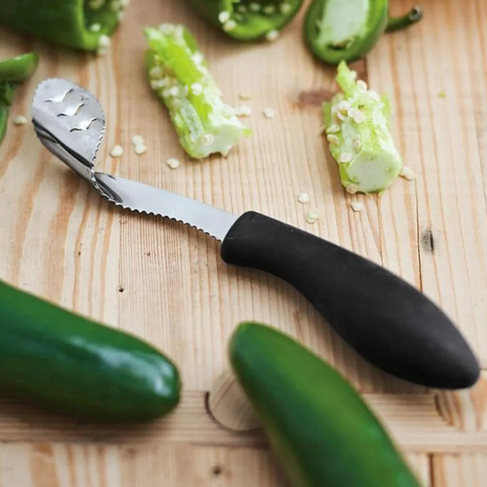 1 шт. высокое качество креативная сеялка из нержавеющей стали Jalapeno для перца с