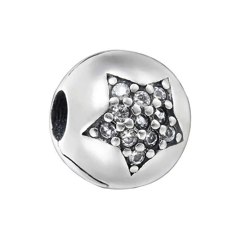 Bottom Price Clip Charm Bead 100% Authentic 925 Sterling Silver Fit Pandora Original Bracelet Women Jewelry DIY Berloque | Украшения и