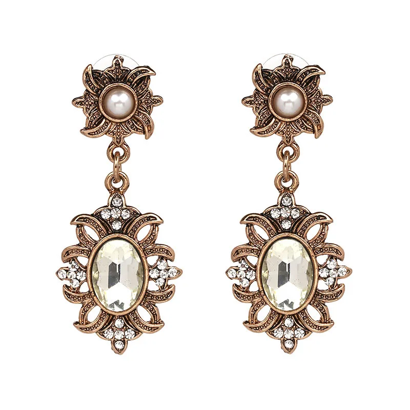 4 цветов 2017 новый Хорошее качество полный кристалл заявление Серьги стержня для