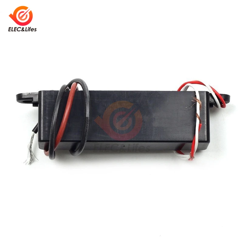 DC 12V 15000V to 20000V 20KV Регулируемый повышающий высоковольтный электростатический воспламенитель генератора модуль отрицательных ионов зажигания