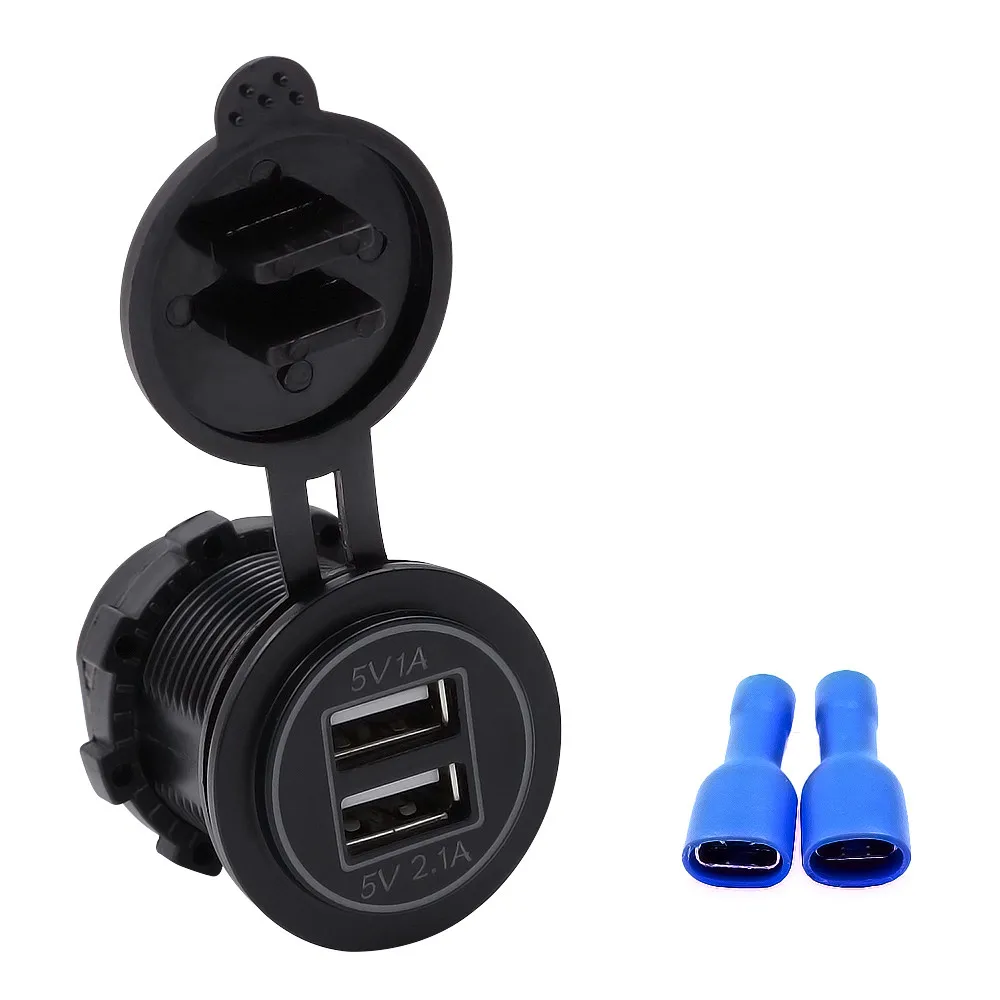 WUPP 2019 горячая Распродажа автомобильное зарядное устройство ABS Dual USB гнездо