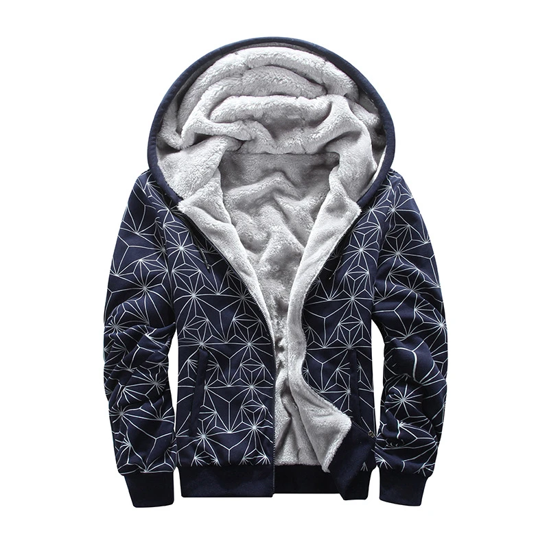 

Hoodies Men Sweatshirts Plus size 6XL 7XL 8XL 2020 The New Winter Casual Zipper Sweatshirts Velvet Fashion Male Hooded Jackets