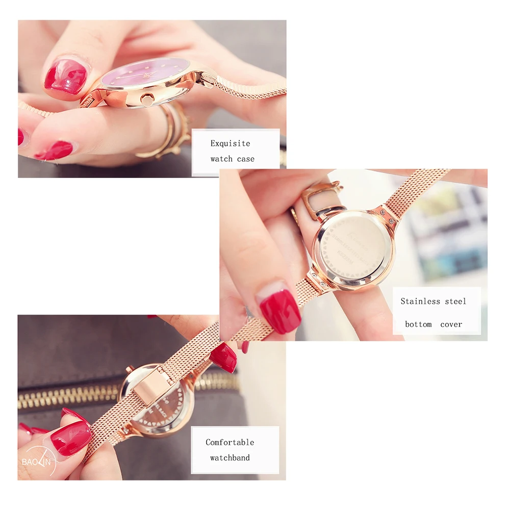 Kimio Relojes Mujer наручные часы браслет Кварцевые часы для женщин женские часы Женское платье Relogio Feminino для женщин