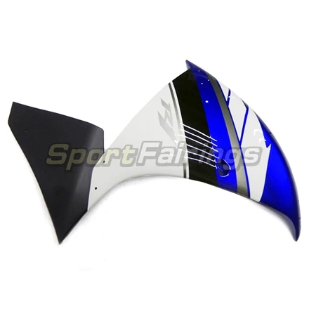 Инъекции Обтекатели для Yamaha YZF 1000 R1 2009 2010 2011 впрыска ABS мотоциклов обтекателя Kit Кузов Cowling сине-белые Carene