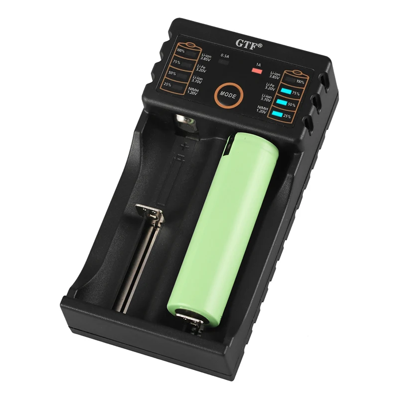 Интеллектуальное зарядное устройство GTF GF208 USB с функцией внешнего аккумулятора