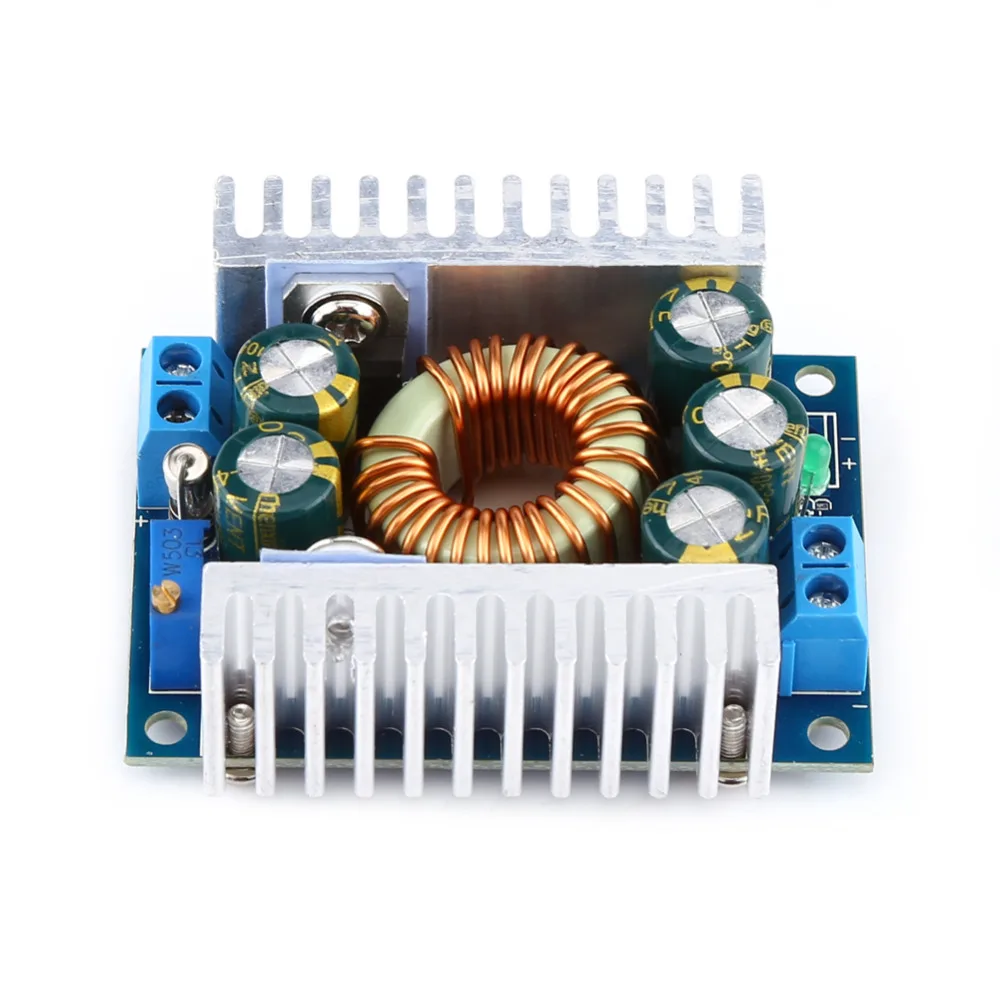 DC-DC понижающий модуль Преобразователь 4 5 V-30V до 0 8 V-12V 100W 12A понижающего напряжения