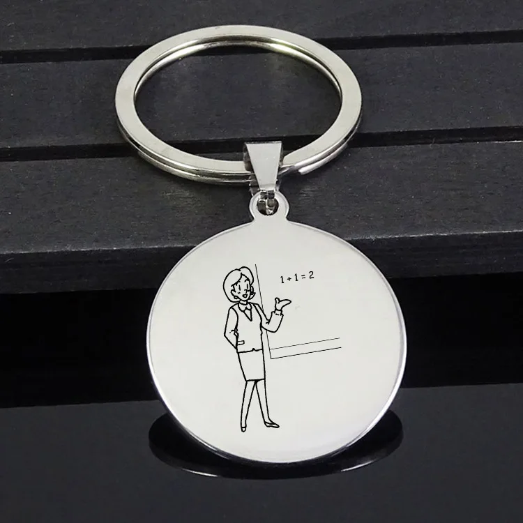 Прямая поставка брелок из нержавеющей стали новый дизайн ювелирные изделия Keychians