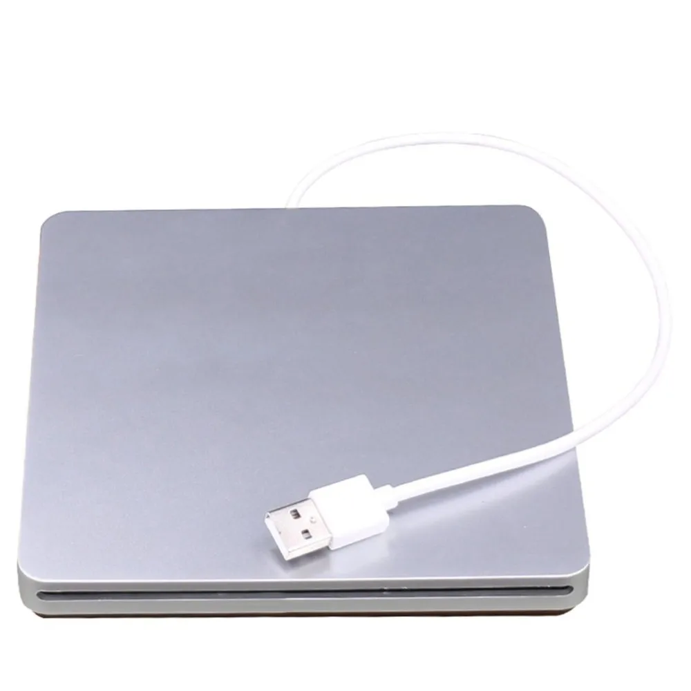 USB DVD приводы Оптический привод Внешний DVD RW горелка Писатель рекордер слот нагрузка CD rom плеер для Apple Macbook Pro ноутбук ПК