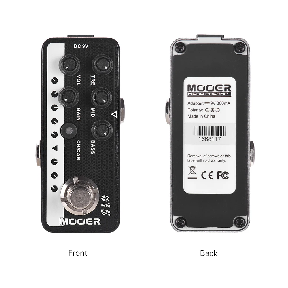 Mooer 015 коричневый процессор эффектов реверберации с задержкой звука цифровой