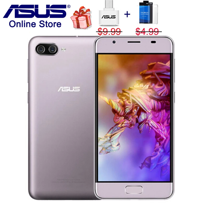 Оригинальный asus ZenFone 4 Max 4G LTE мобильный телефон 5 0 дюймов Peg 4A ZB500TL X00KD ZenUI 32 ГБ rom 4100