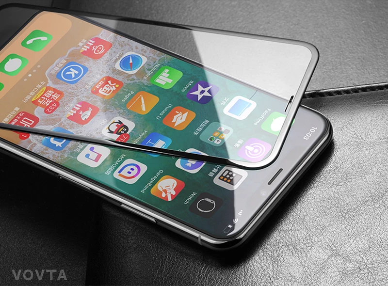 Защитное стекло VOVTA для iPhone 7, протектор экрана iPhone 8, Xr, Xs, Xs, макс. закаленное стекло на iPhone X, 6, 6s, 7, 8 Plus, Xs, стекло