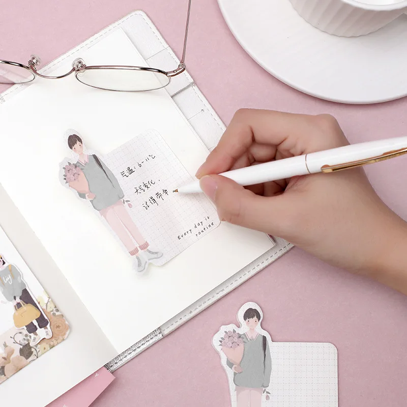 Для камеры fujifilm комплект 30 шт. Kawaii для мальчиков и девочек специально для Блокнот милые для планов с липким краем закладка для заметок школьная офисный планировщик