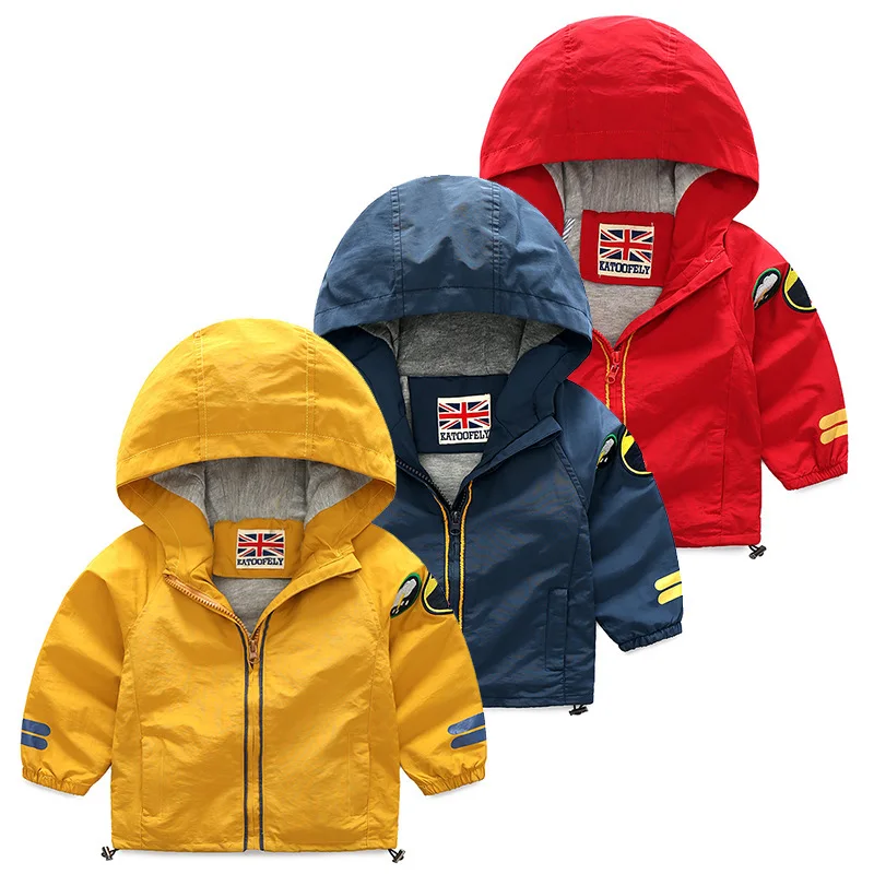 Пальто для мальчиков куртка весенние красивые куртки ветровка детский дождевик