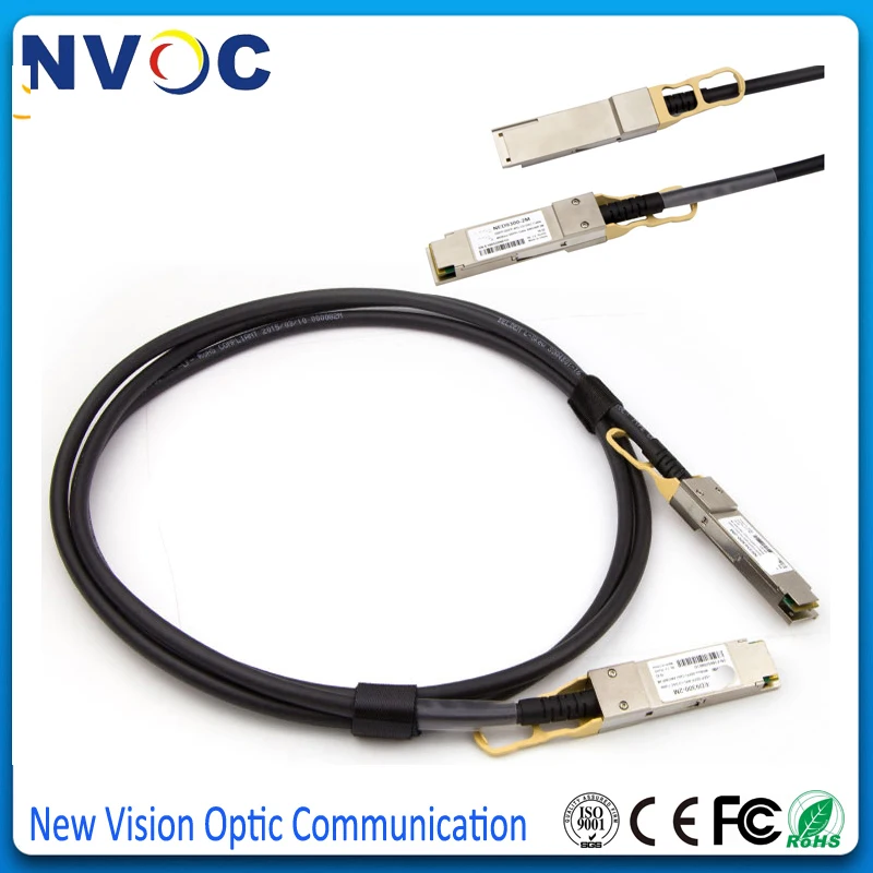 5 шт./лот 40G QSFP к DAC 2M 30AWG 2 м кабель QSFP40G CU2M медный прямой кабель|Детали устройств