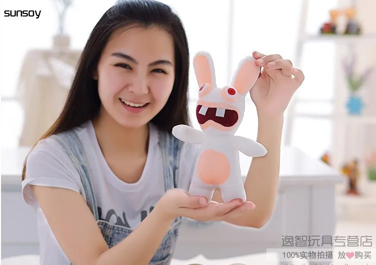 Приключения Лапин критин рейвинг Rabbids мягкие животные 20 см " Кролик Плюшевые игрушки Дети Рождество мягкие игрушки для детей подарок на день