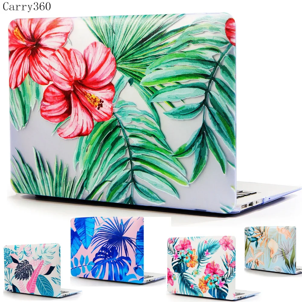 Чехол для ноутбука с цветочным принтом Apple MacBook Air Pro Retina 11 12 13 15 Mac book New 3 дюймов
