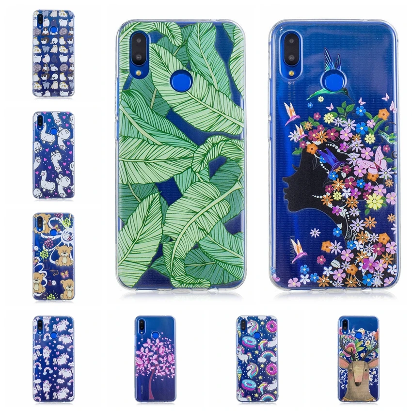 FGHGF для huawei nova 3 i tree leaf cat бабочка цветок девушка панда Медведь лошадь мультфильм